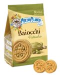 Pistaatsiapähklikreemiga biscotti küpsised - Mulino Bianco Baiocchi pistaatsiapähklikreemiga täidetud küpsised - 240g